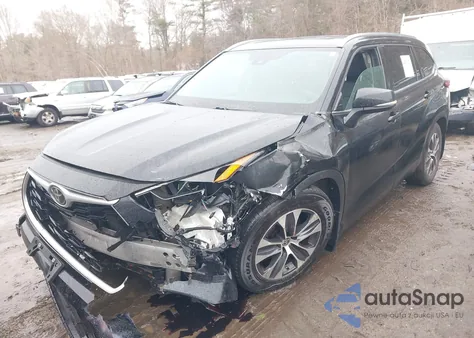 2021 Toyota Highlander Xle from USA, damaged, VIN 5TDGZRBHXMS140037